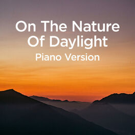 Album cover of On The Nature Of Daylight (Piano Version)