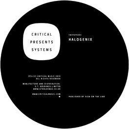 Album cover of Critical Presents Systems Vol.1