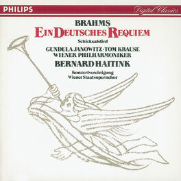 Album cover of Brahms: Ein Deutsches Requiem/Schicksalslied