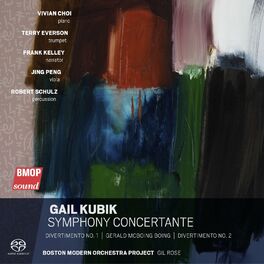 Album cover of Gail Kubik: Symphony Concertante