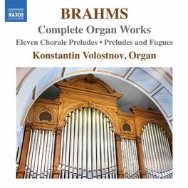 Album cover of Brahms: Complete Organ Works