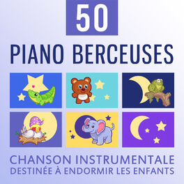 Album picture of 50 Piano berceuses: Chanson instrumentale destinée à endormir les enfants - Calmer et bercer bébé, Musicothérapie par la musique r