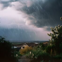 Album cover of Cozy Calm Thundering Rain Sounds
