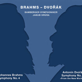 Album cover of Brahms: Symphony No. 4 - Dvorák: Symphony No. 9 