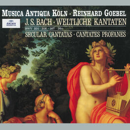 Album cover of Bach: Secular Cantatas, BWV 36c, 201, 206, 207, Quodlibet BWV 524