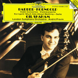 Album cover of Barber: Violin Concerto / Korngold: Violin Concerto; Much Ado About Nothing