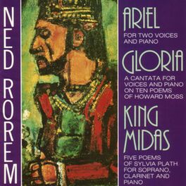 Album cover of Rorem: Ariel, Gloria, & King Midas