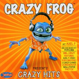 Crazy Frog: albums, songs, playlists