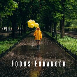 Album cover of Focus Enhancer: Theta Waves with Binaural Rain Tunes