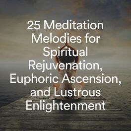 Album cover of 25 Meditation Melodies for Spiritual Rejuvenation, Euphoric Ascension, and Lustrous Enlightenment