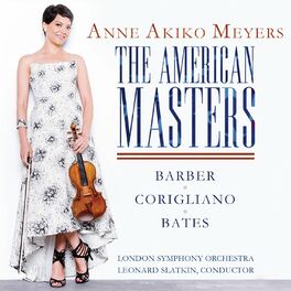 Album cover of The American Masters - Barber & Bates: Violin Concertos - Corigliano: Lullaby for Natalie
