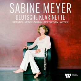 Album cover of Deutsche Klarinette. Brahms, Mendelssohn, Beethoven, Weber...