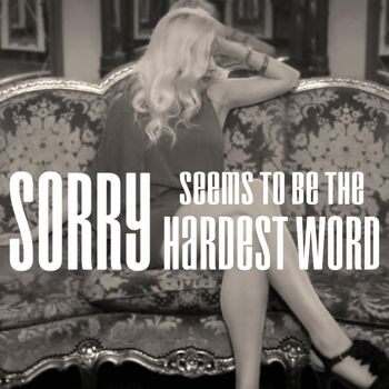 Sorry Seems to Be the Hardest Word cover