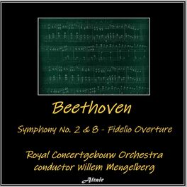 Album cover of Beethoven: Symphony NO. 2 & 8 - Fidelio Overture (Live)