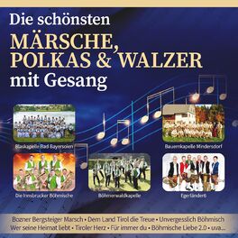 Album cover of Die schönsten Märsche, Polkas und Walzer mit Gesang