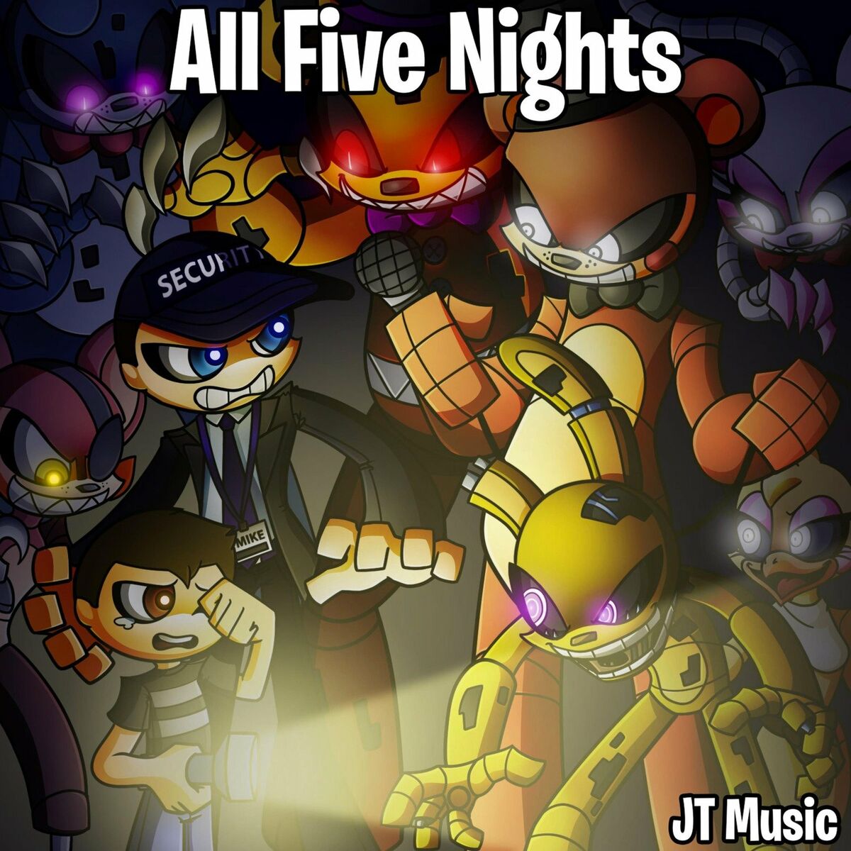 JT Music - All Five Nights: тексты и песни | Deezer