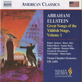 Album cover of Great Songs Of The Yiddish Stage, Vol. 1