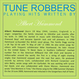 Album cover of Tune Robbers Playing Hits Written By Albert Hammond