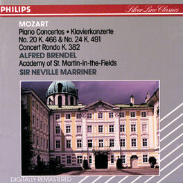 Album cover of Mozart: Piano Concertos Nos. 20 & 24; Concert Rondo, K.382