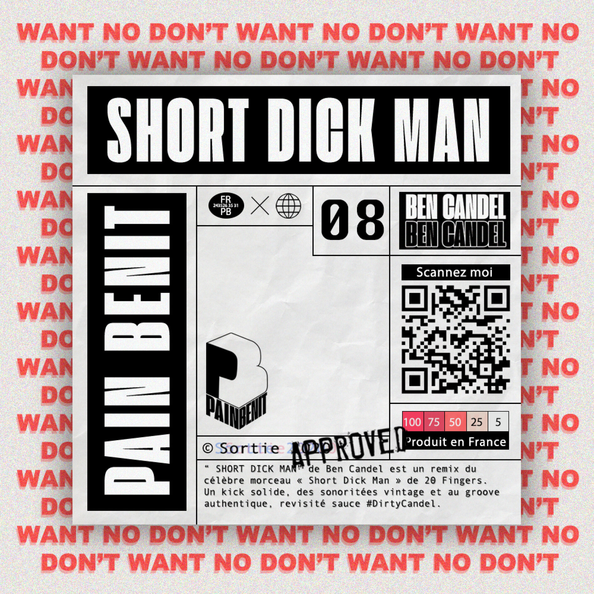 Ben Candel - Short Dick Man: lyrics and songs | Deezer