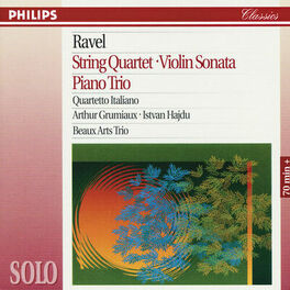 Album cover of Ravel: String Quartet; Violin Sonata; Piano Trio