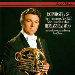 Album cover of Richard Strauss: Horn Concertos Nos. 1 & 2 / Weber: Concertino For Horn & Orchestra