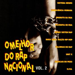 Album cover of O Melhor do Rap Nacional, Vol. 2
