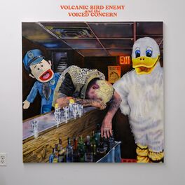 Album cover of volcanic bird enemy and the voiced concern