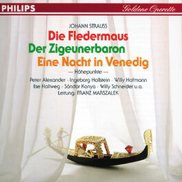 Album cover of Goldene Operette / Der Zigeunerbaron - Eine Nacht in Venedig - Die Fledermaus