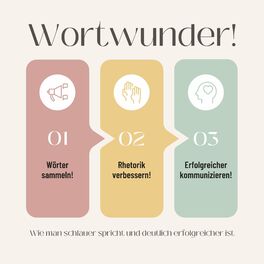 Album cover of Wortwunder! Wörter sammeln, Rhetorik verbessern, erfolgreicher kommunizieren (Wie man schlauer spricht und deutlich erfolgreicher ist)