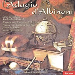 Album cover of L'adagio d'Albinoni