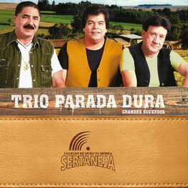 Album cover of Coleção de Ouro da Música Sertaneja: Trio Parada Dura - Grandes Sucessos