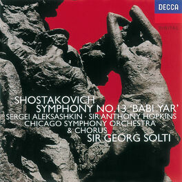 Album cover of Shostakovich: Symphony No.13/Yevtushenko: Poems