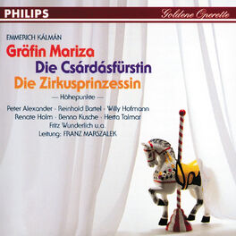 Album cover of Gräfin Mariza - Die Csárdásfürstin - Die Zirkusprinzessin