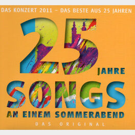 Album cover of 25 Jahre Songs an einem Sommerabend