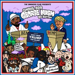 Album cover of George Kush da Button: Don't Pass Trump the Blunt