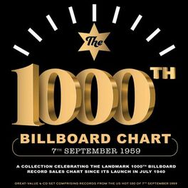Album cover of The 1000th Billboard Chart 7th September 1959