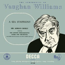 Album cover of Vaughan Williams: Symphony No. 1 'A Sea Symphony' (Adrian Boult – The Decca Legacy I, Vol. 3)