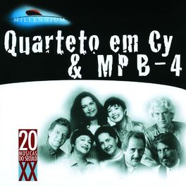Album cover of 20 Grandes Sucessos De Quarteto Em Cy & Mpb-4