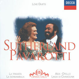 Album cover of Joan Sutherland / Luciano Pavarotti - Love Duets