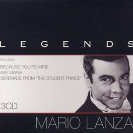 Album cover of Legends - Mario Lanza