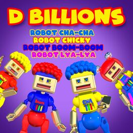 Album cover of Robot Cha-Cha, Robot Chicky, Robot Boom-Boom and Robot Lya-Lya