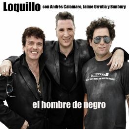 Album cover of El hombre de negro (feat. Jaime Urrutia, Andrés Calamaro y Bunbury)