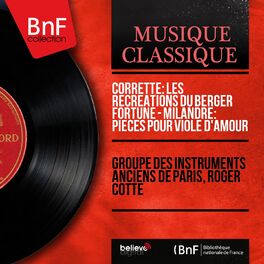Album cover of Corrette: Les récréations du berger fortuné - Milandre: Pièces pour viole d'amour (Mono Version)