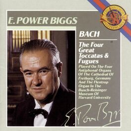 Album cover of Bach: The 4 Great Toccatas & Fugues