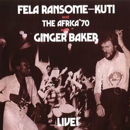 Album cover of Fela With Ginger Baker Live!