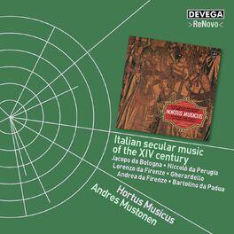 Album cover of Italian secular music of the XIV century