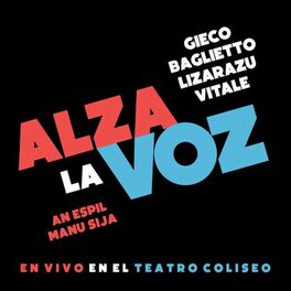 Album cover of Alza La Voz (En Vivo En El Teatro Coliseo)