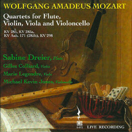 Album cover of Mozart: Quartets for Flute, Violin and Viola (Live)