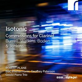 Album cover of Isotonic: Commissions for Clarinet by Burrell, Boden, Watkins & Jenkins